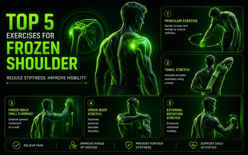 frozen shoulder remedies exercises