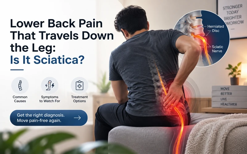 Lower Back Pain That Travels Down the Leg: Is It Sciatica